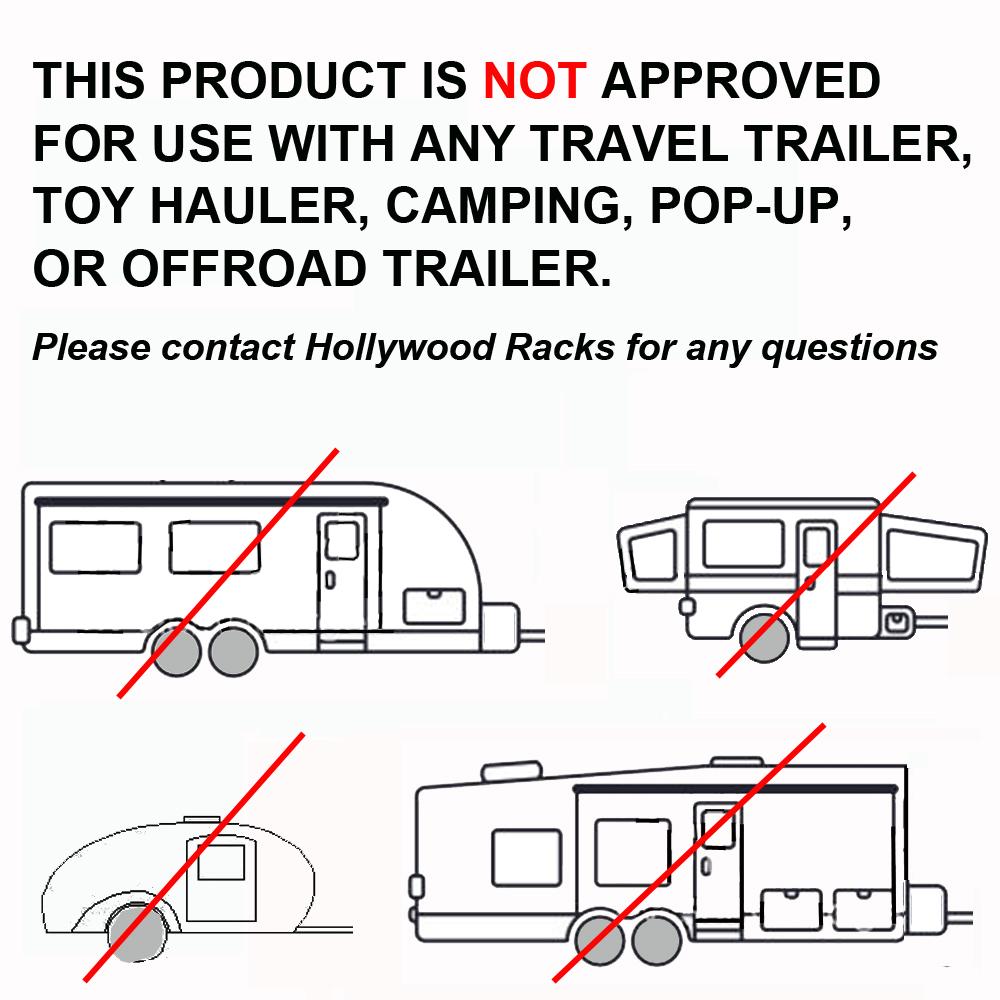 Hollywood Rack - RV Rider Two E-Bike Rack