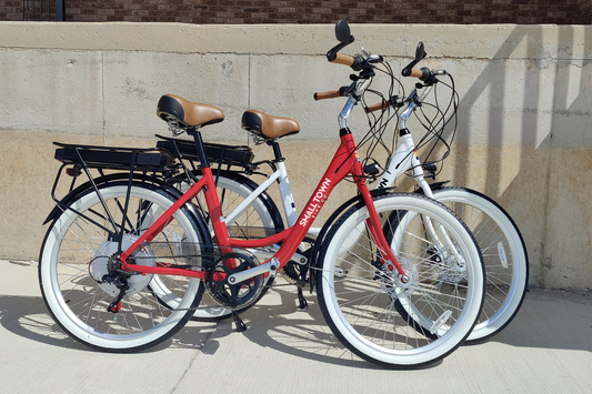 Small Town Bike Co.’s Ebike Cruiser - Available in 2 Sizes to Fit Your Needs