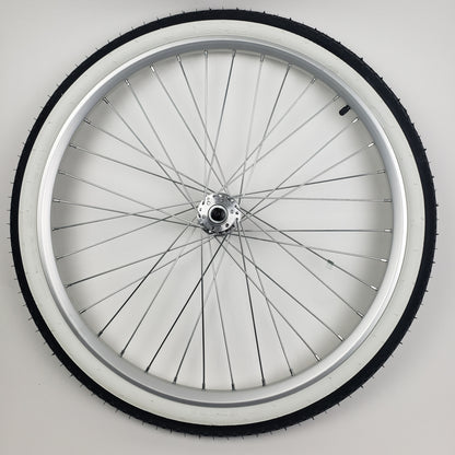 Cruiser Bike Front Wheel with Tire