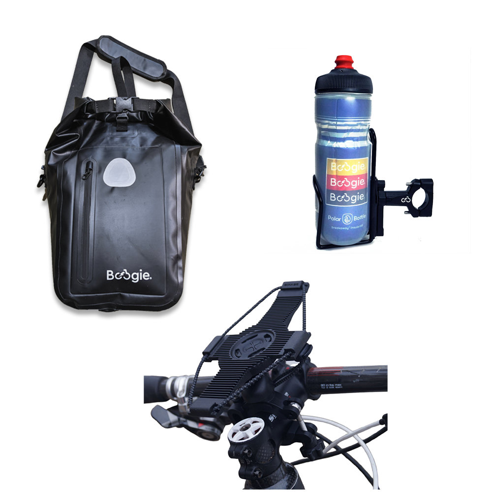Comfort Kit - Bag, Phone Holder and Water Bottle Combo